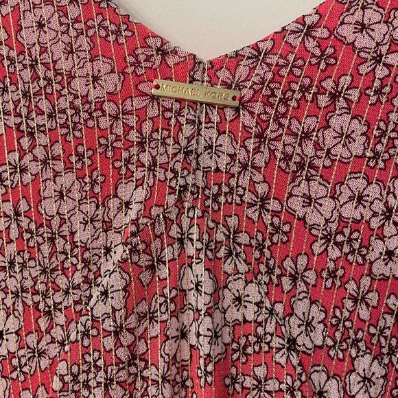 Michael Michael Kors Nicolette Mesh Midi Dress Size Sm - Picture 5 of 9